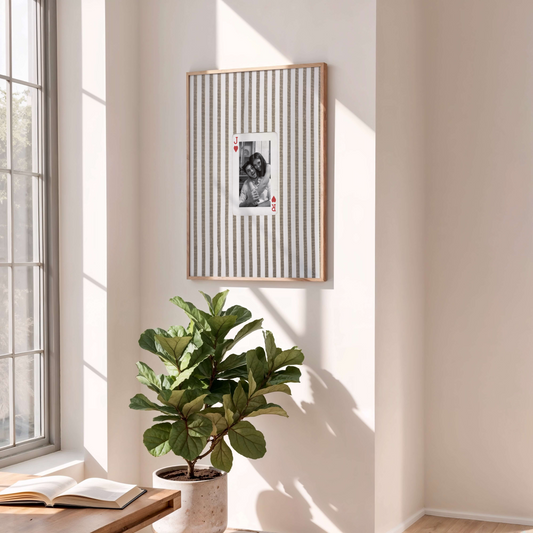 Striped Playing Card Print Template