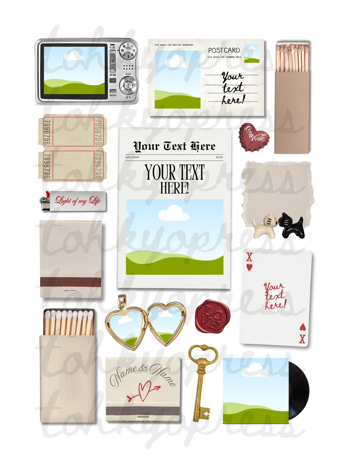 'Newsflash!' Matchbox Print Template