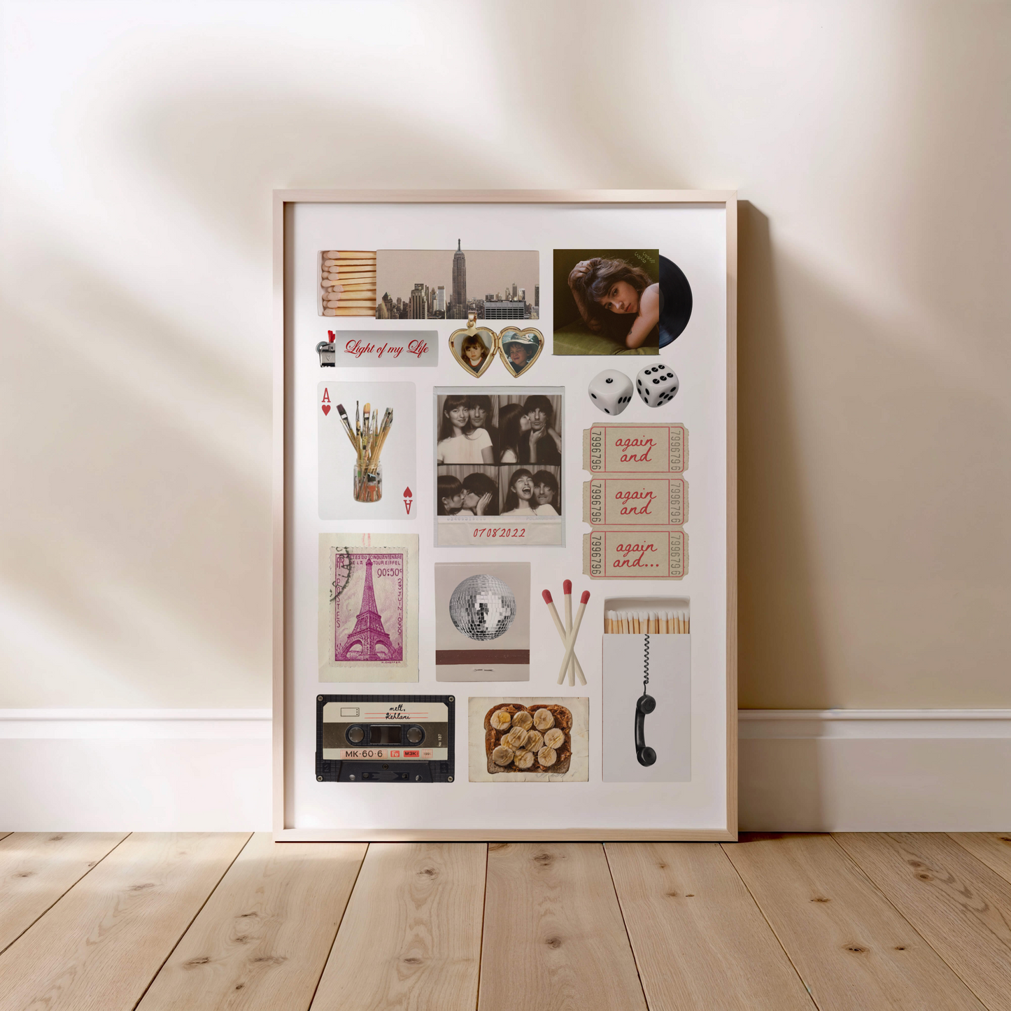 Dice + Matchsticks Print Template