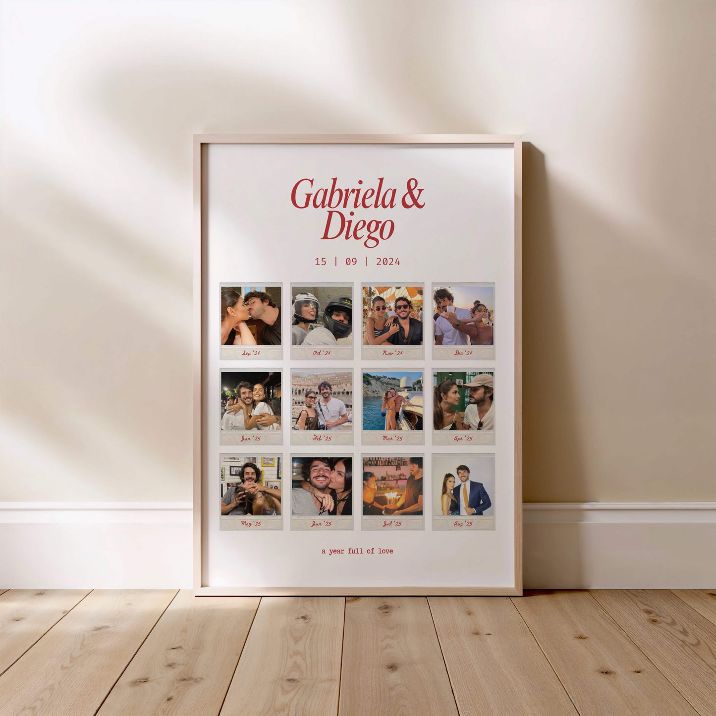 Polaroids Photo Collage Template