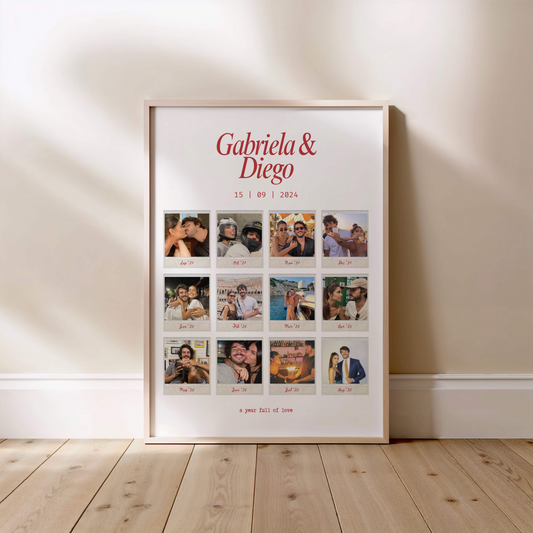 Polaroids Photo Collage Template