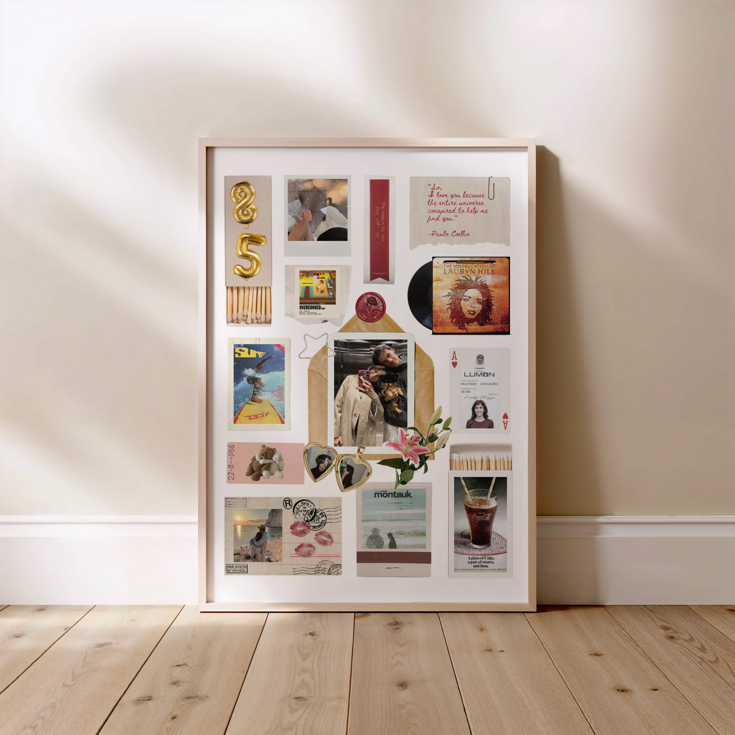 Envelope Flower Matchbox Print Template