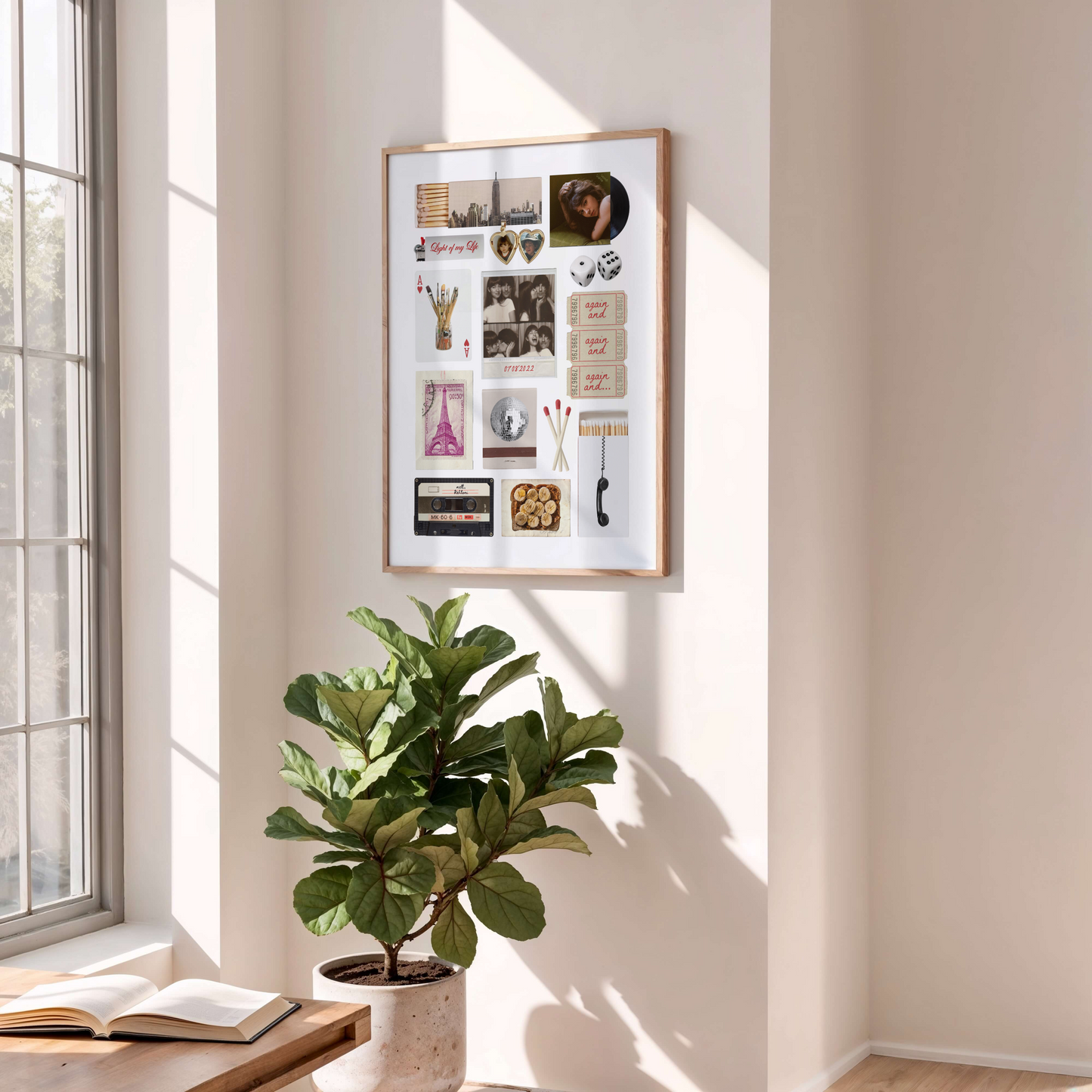 Dice + Matchsticks Print Template