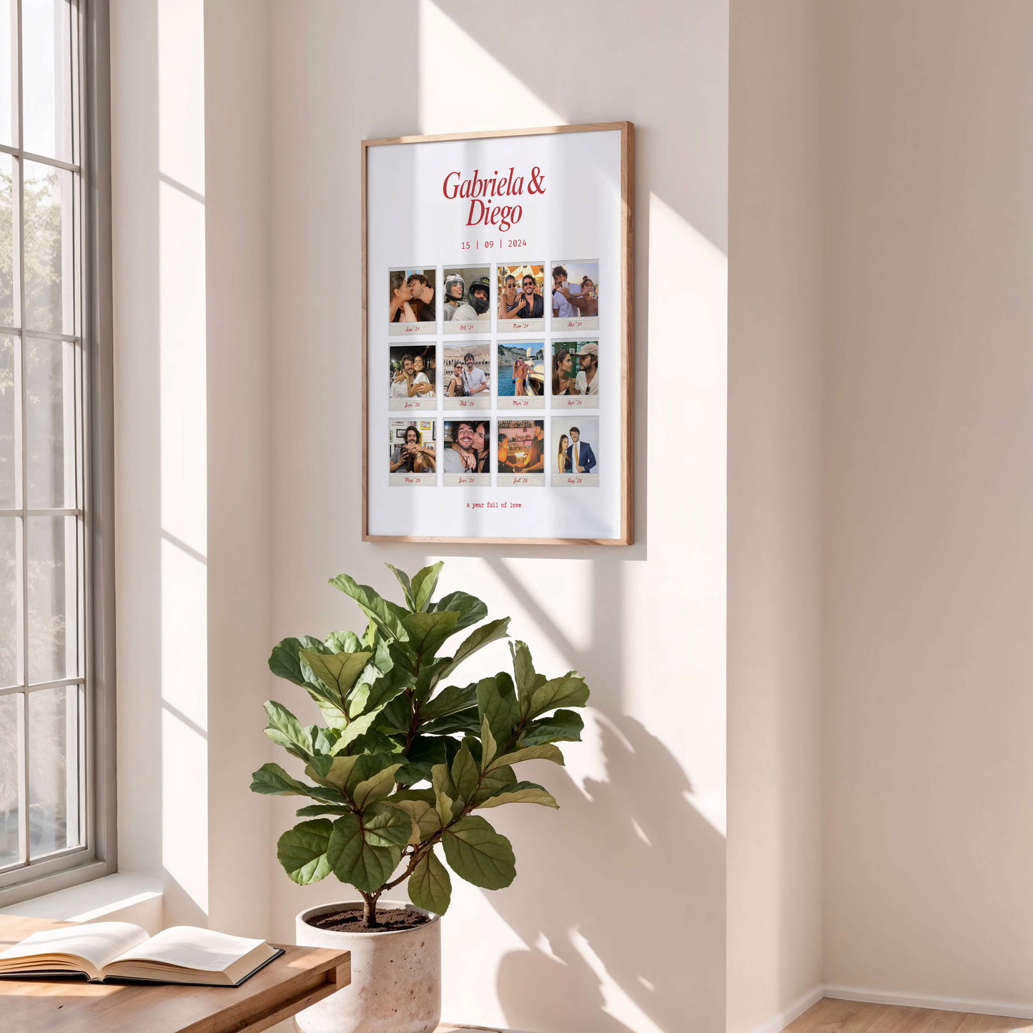 Polaroids Photo Collage Template