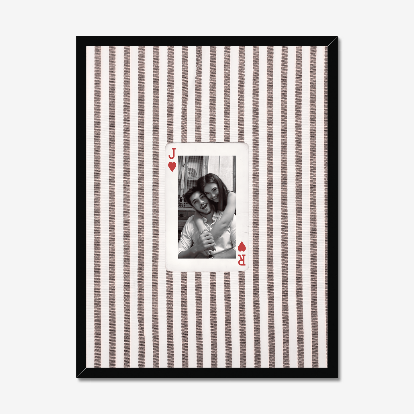 Striped Playing Card Print Template