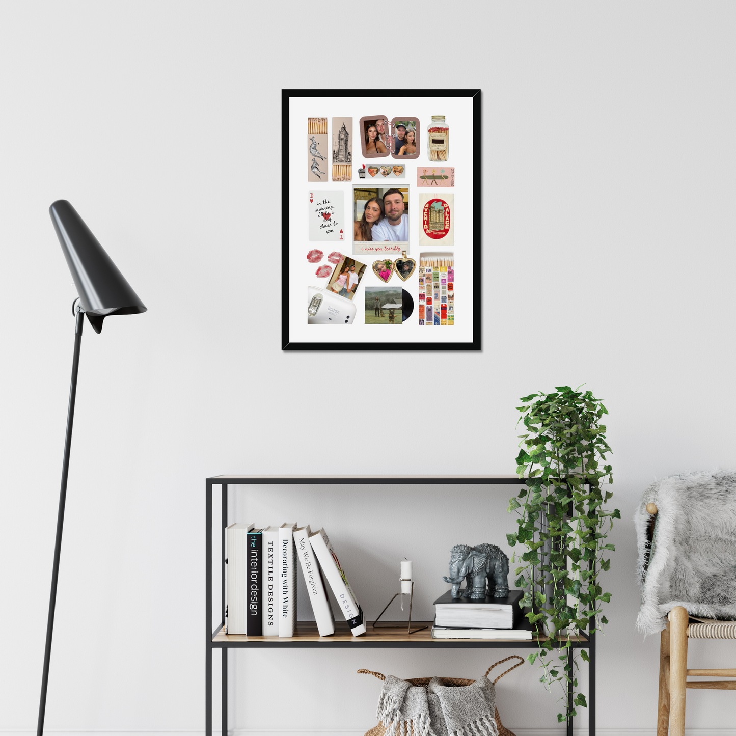 'I Miss You' Matchbox Print Template