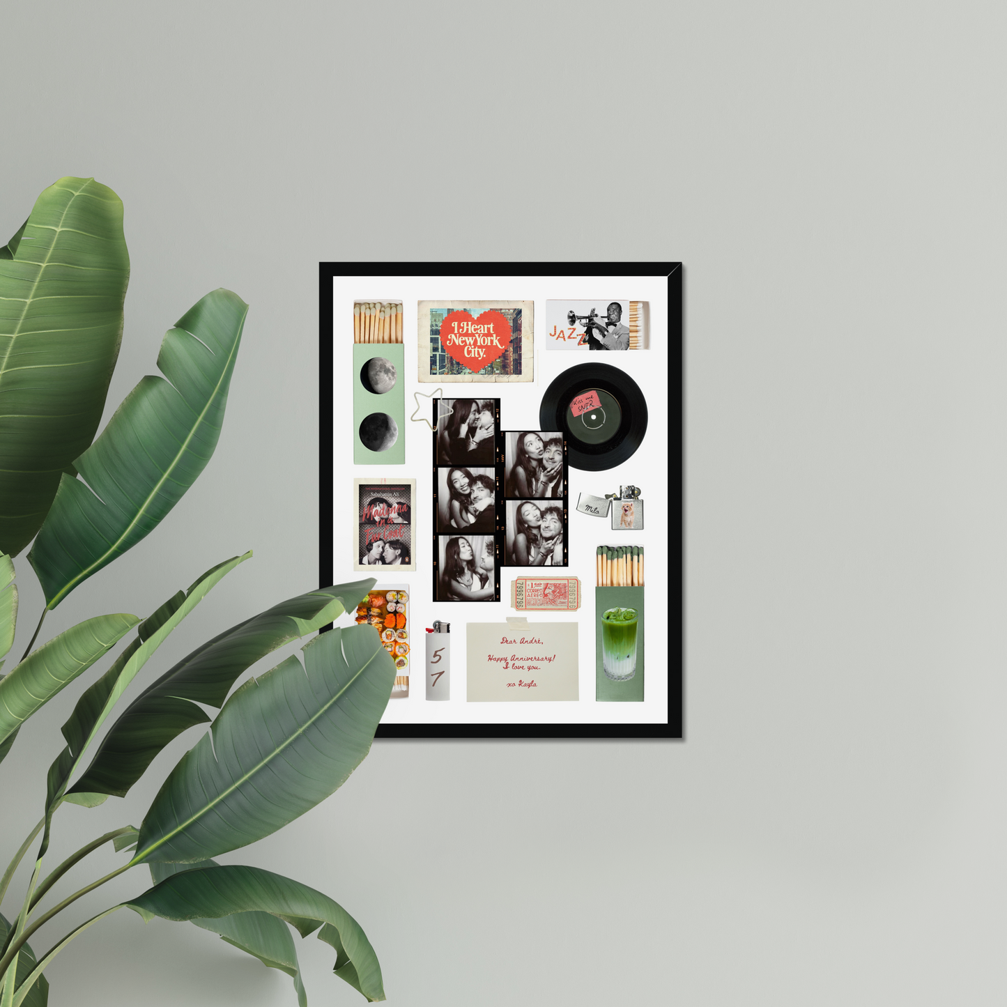 Green Film Matchbox Print Template