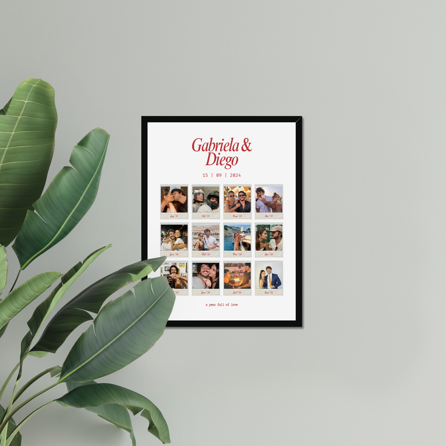 Polaroids Photo Collage Template