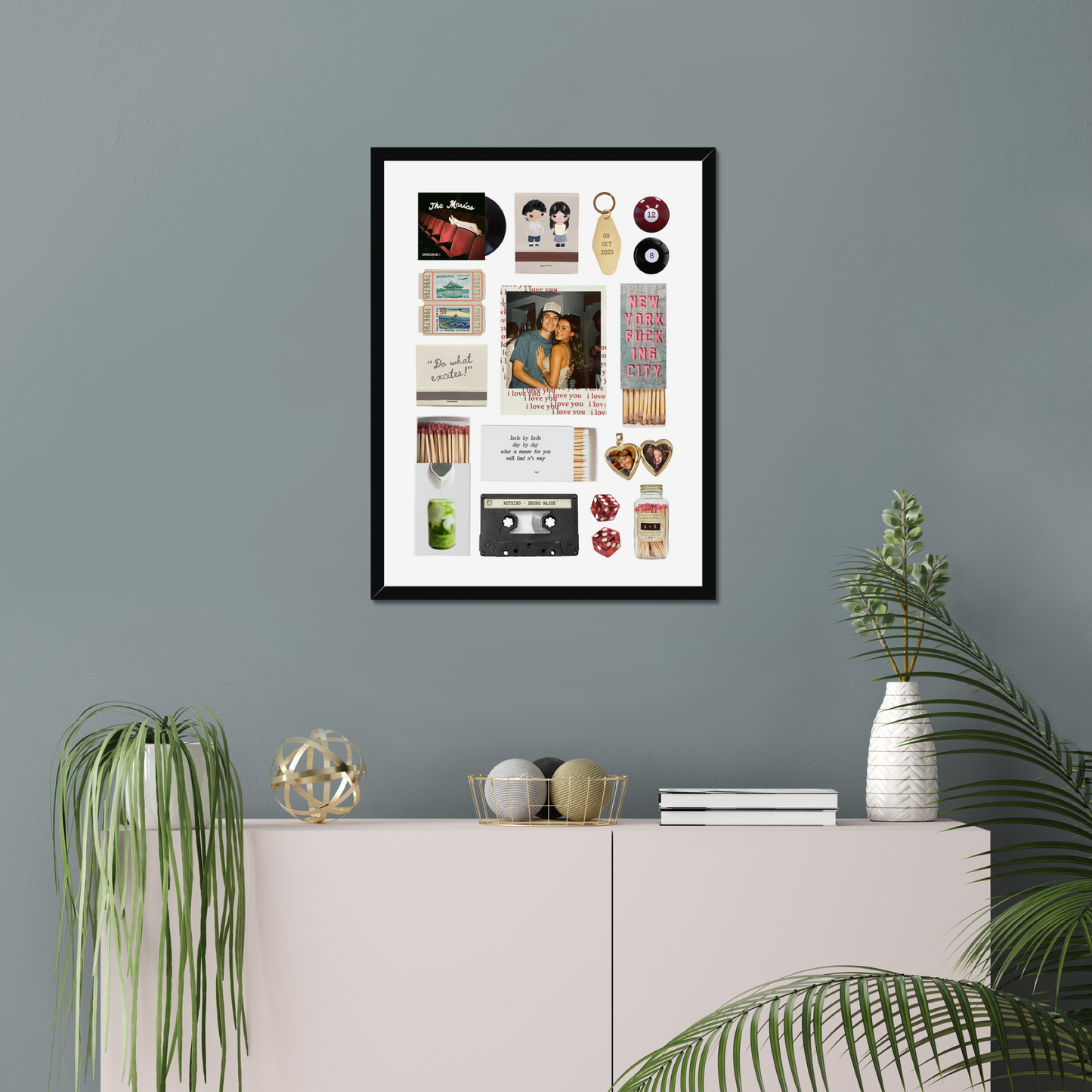 'Little By Little' Matchbox Print Template