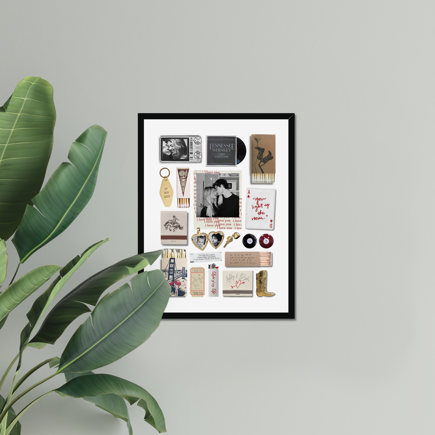 'Good Fortune' Matchbox Print Template