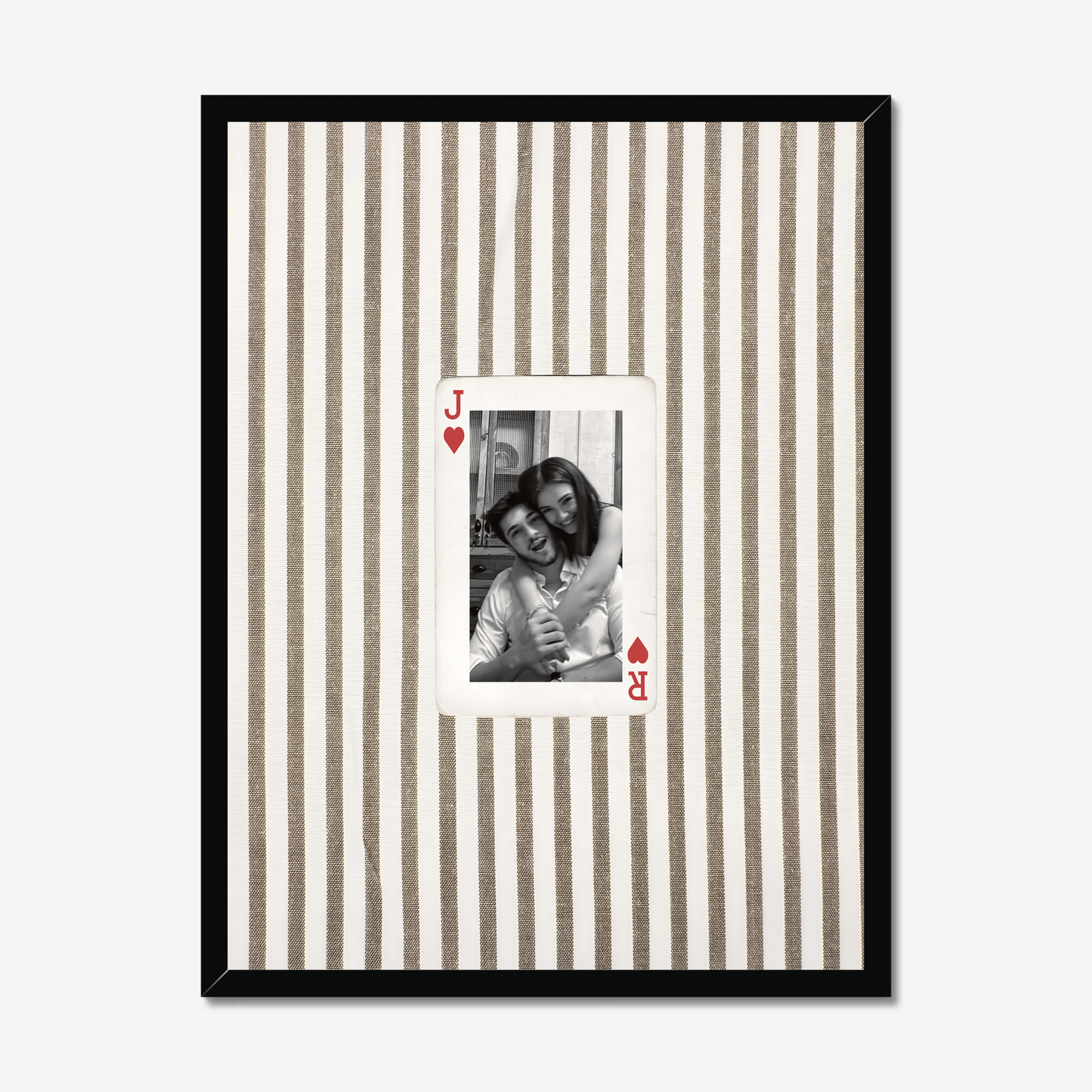 Striped Playing Card Print Template