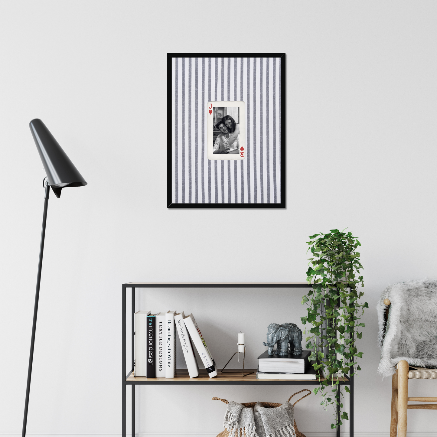 Striped Playing Card Print Template