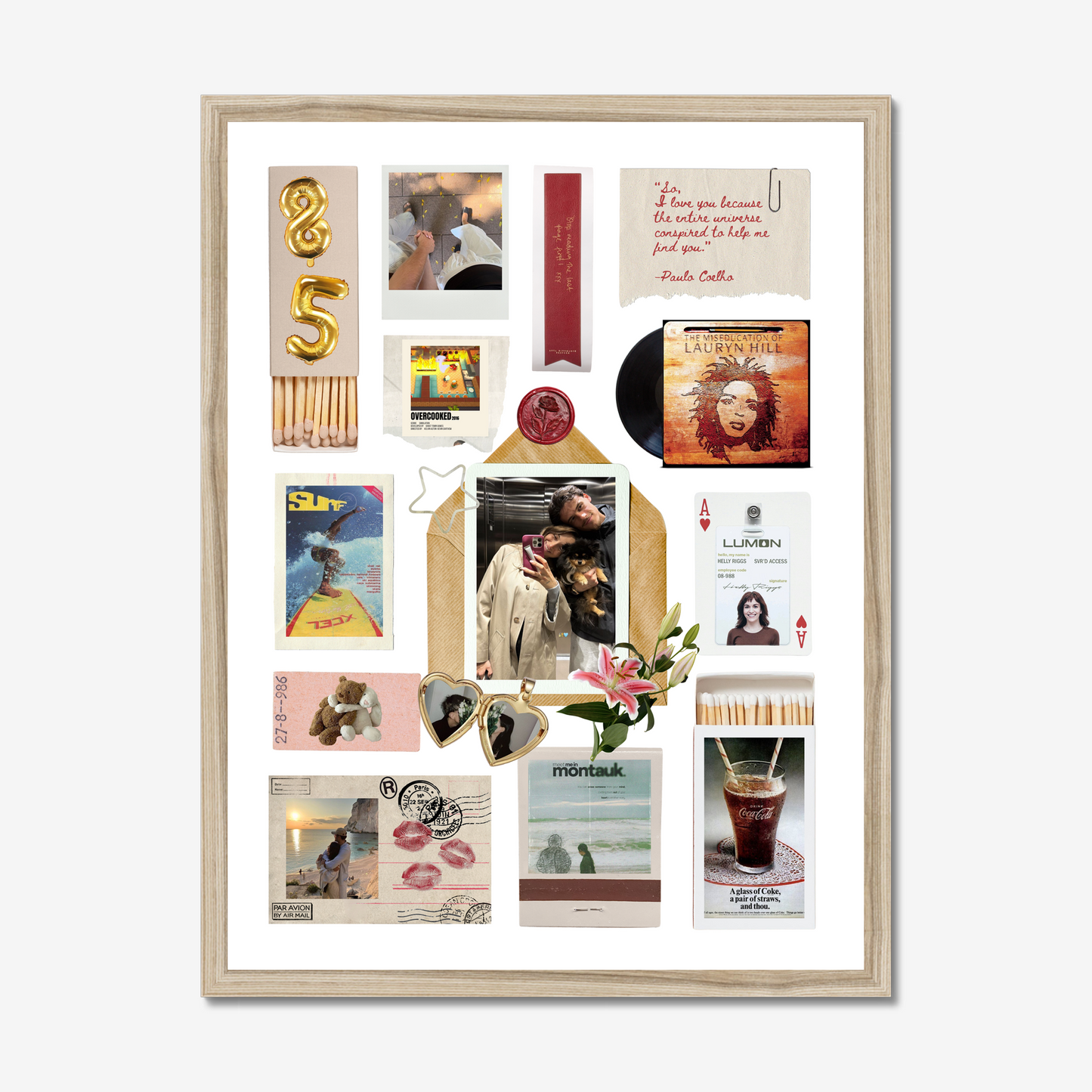 Envelope Flower Matchbox Print Template