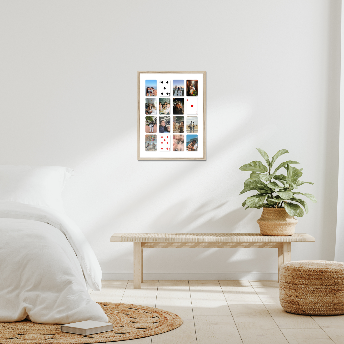 Playing Cards Photo Collage Template