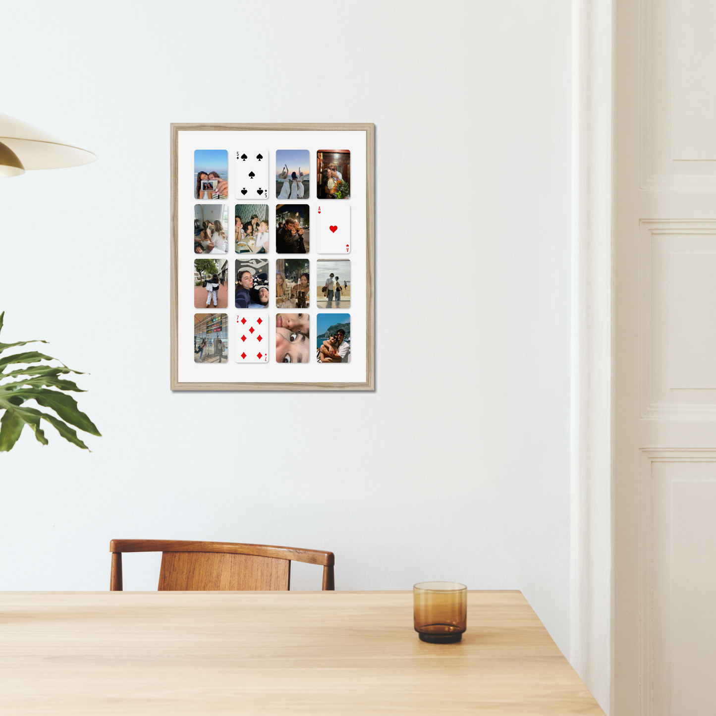 Playing Cards Photo Collage Template