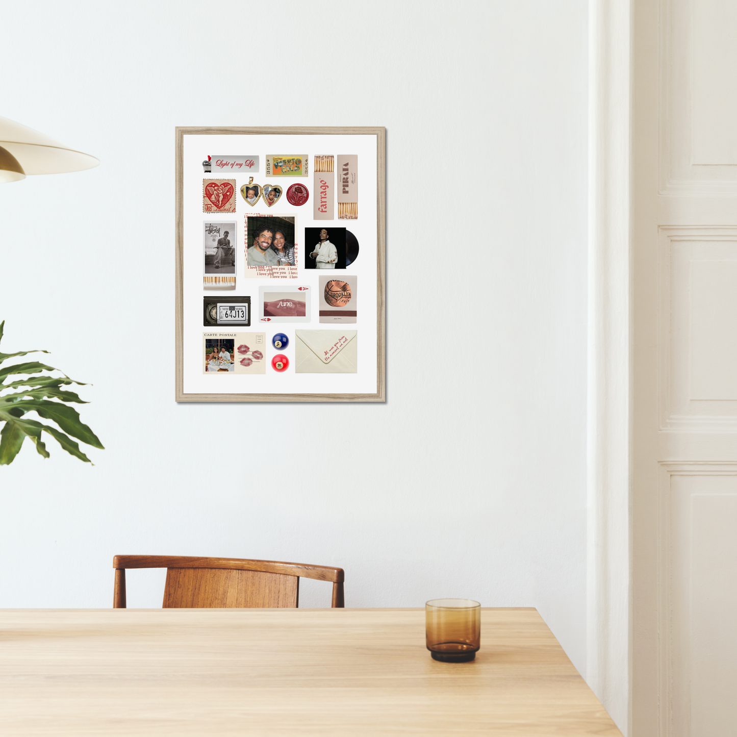 'Light of my Life' Matchbox Print Template