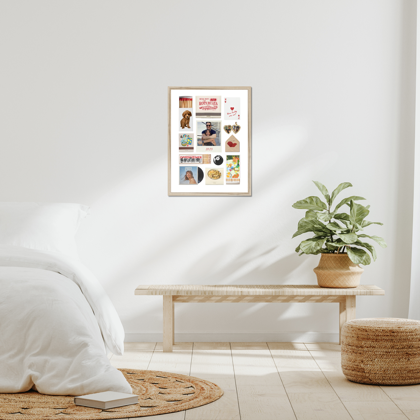 'P.S. I love you!' Matchbox Print Template