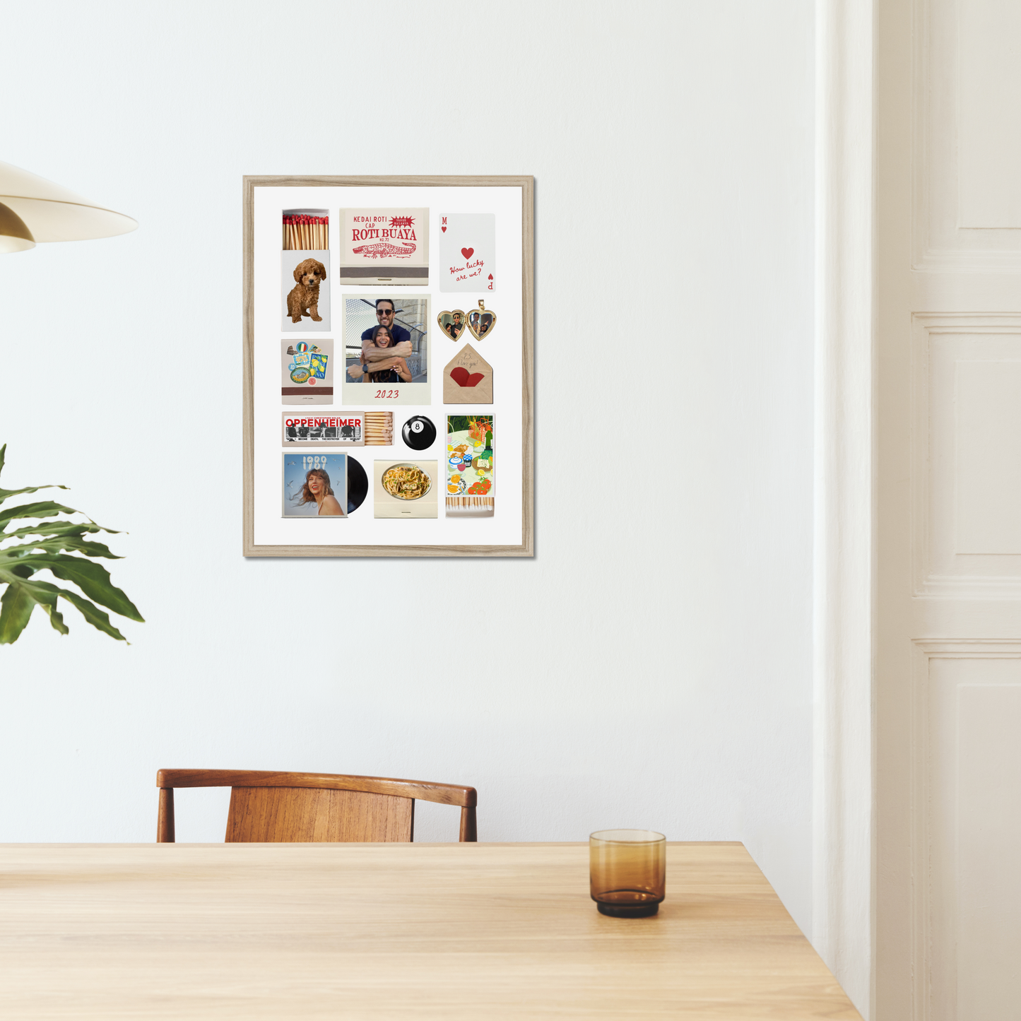 'P.S. I love you!' Matchbox Print Template