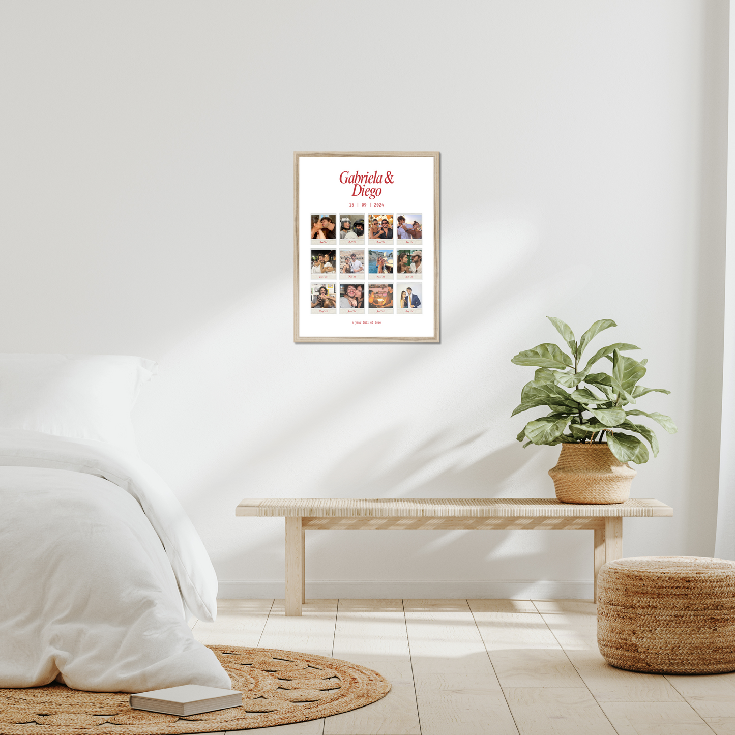 Polaroids Photo Collage Template