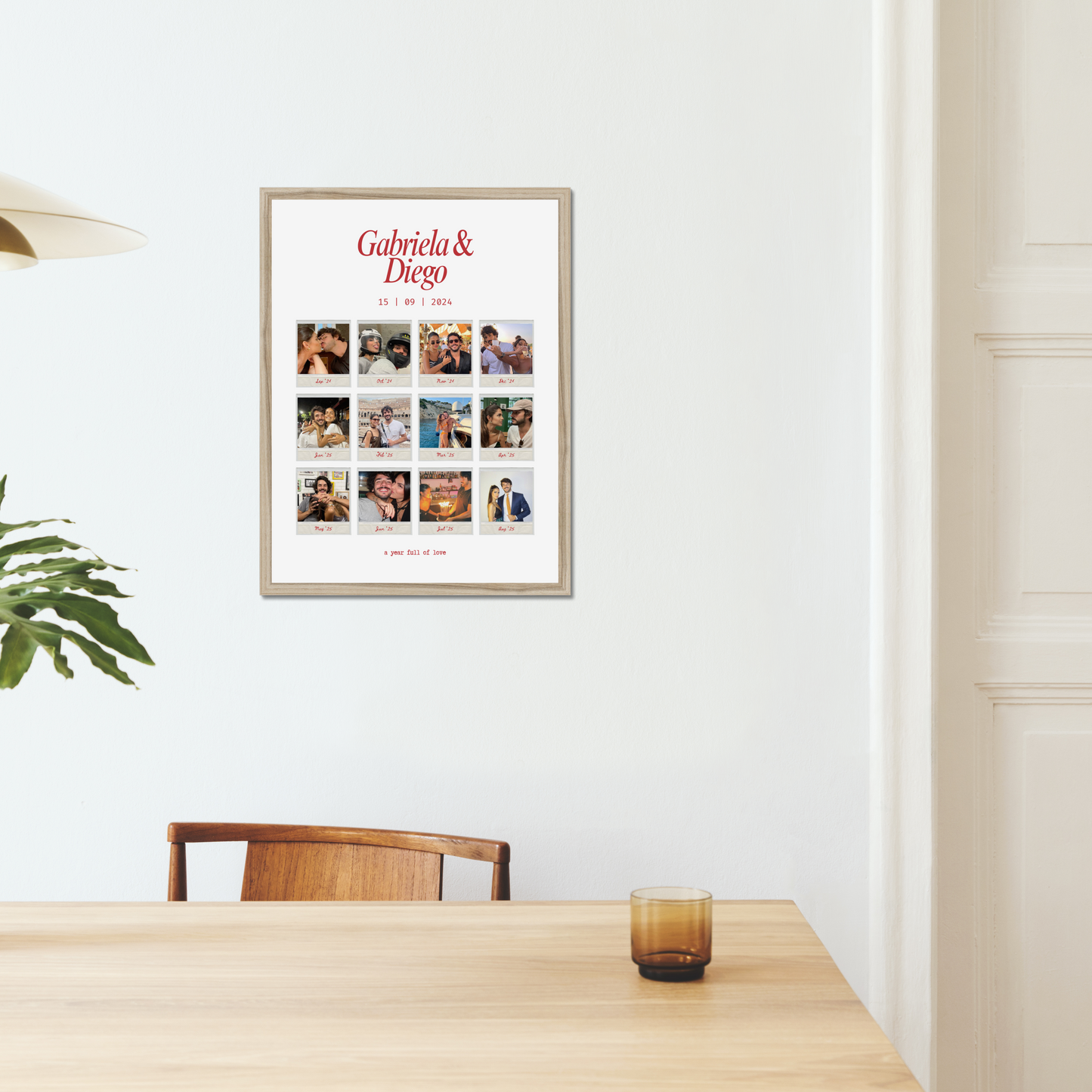 Polaroids Photo Collage Template