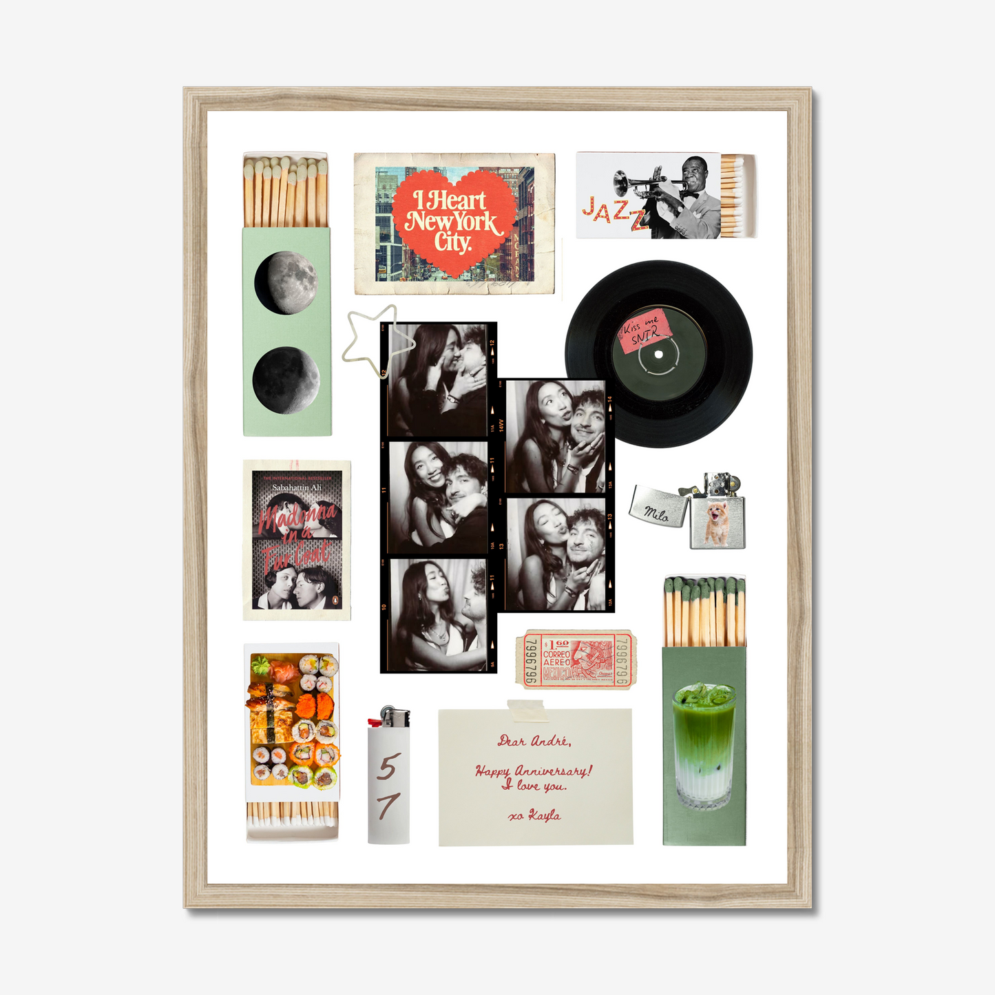 Green Film Matchbox Print Template