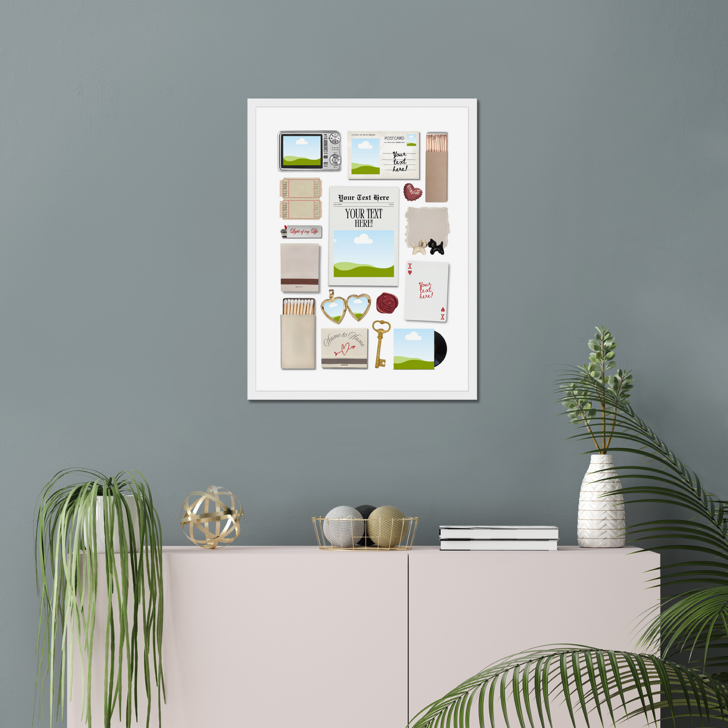 'Newsflash!' Matchbox Print Template