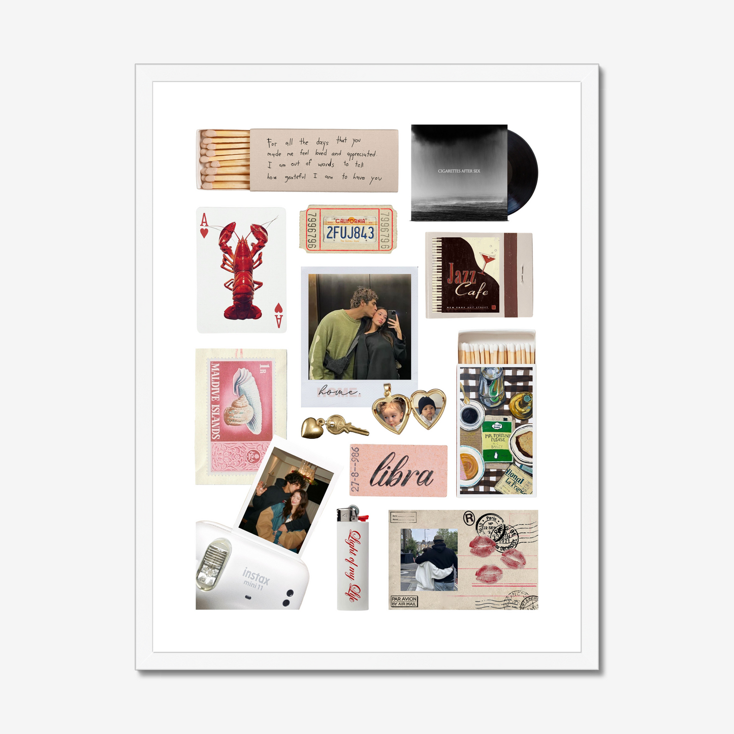 'Home' Matchbox Print Template