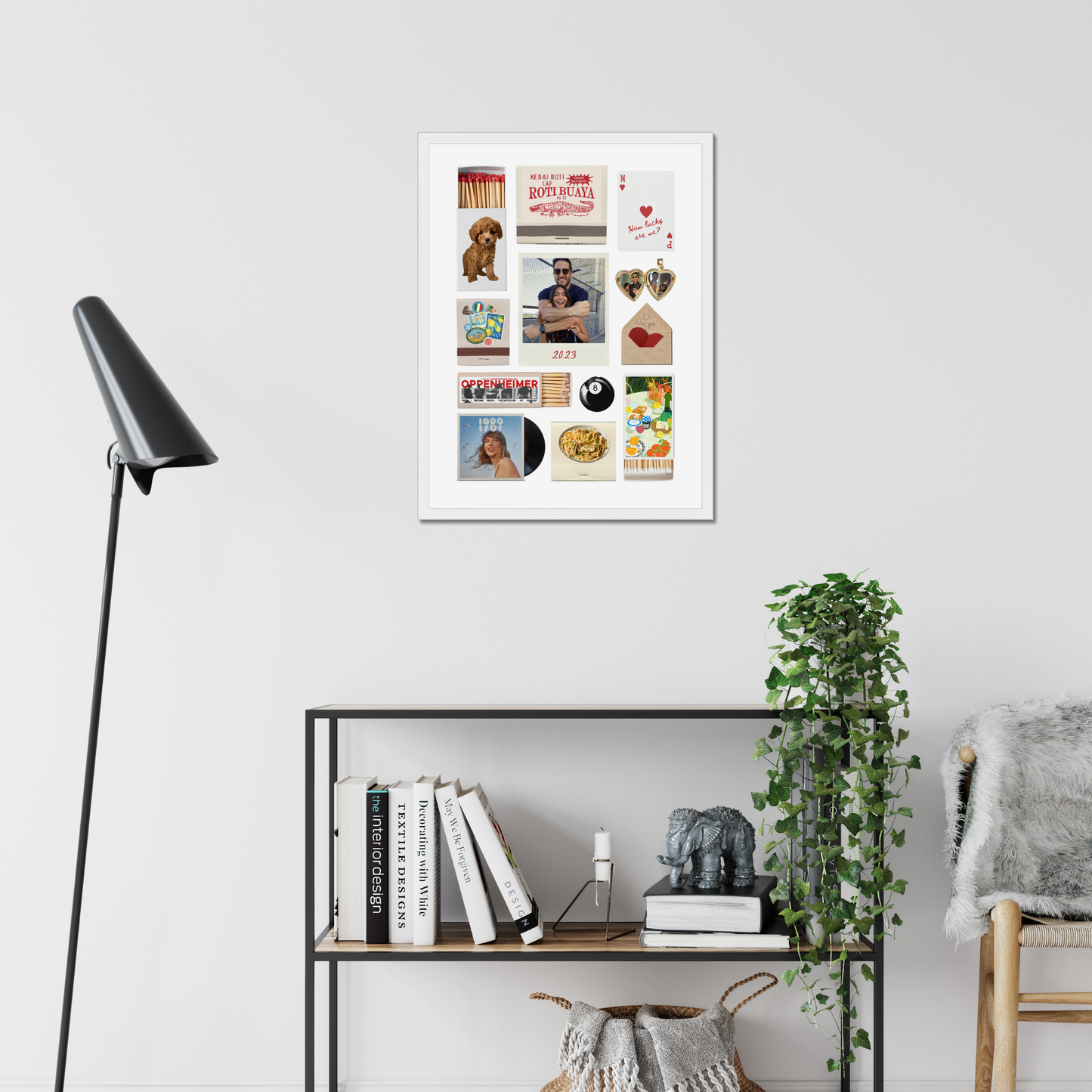 'P.S. I love you!' Matchbox Print Template